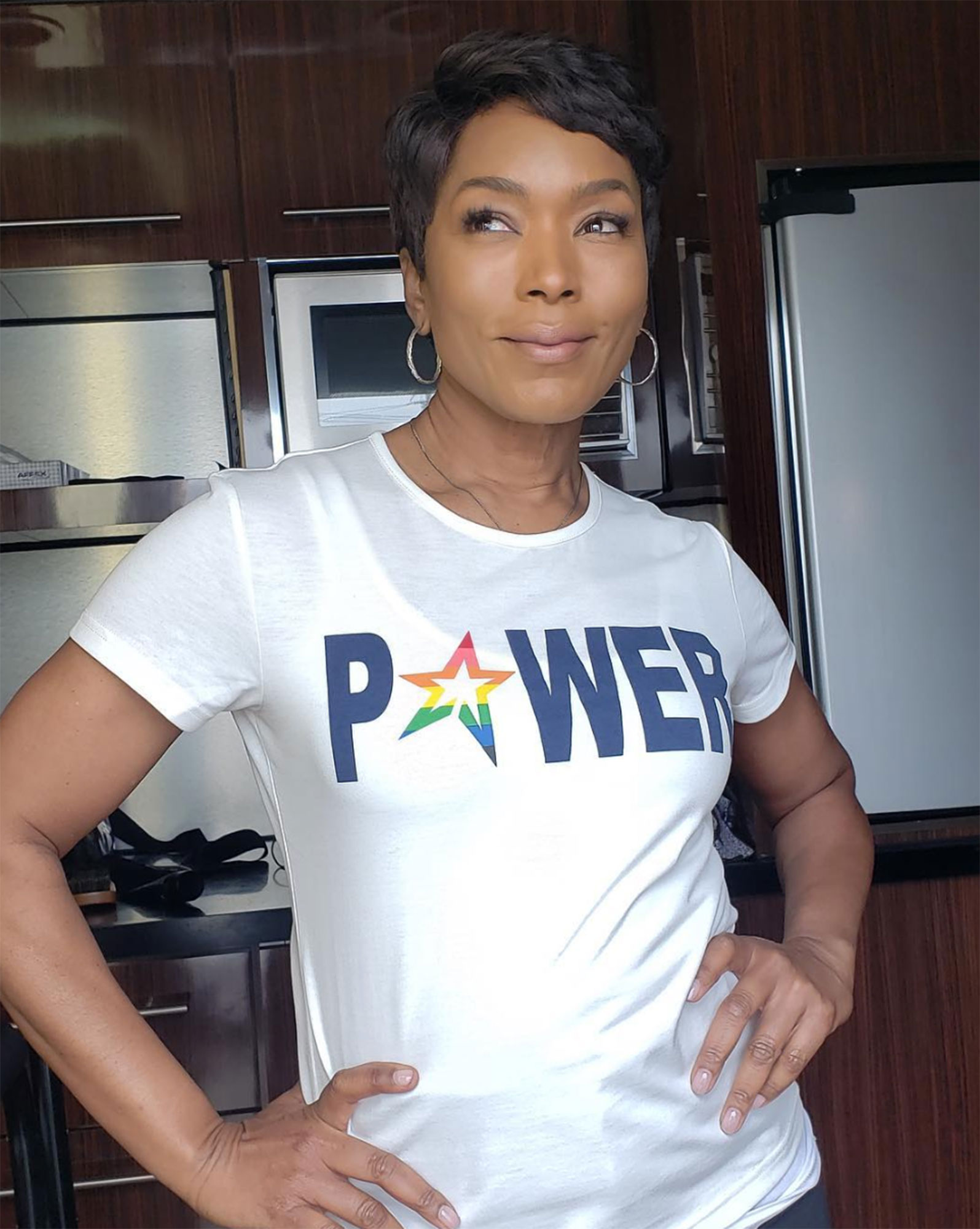 Angela Bassett Net-a-Porter Is Here With a Star-Studded T-Shirt Collection for International Women's Day