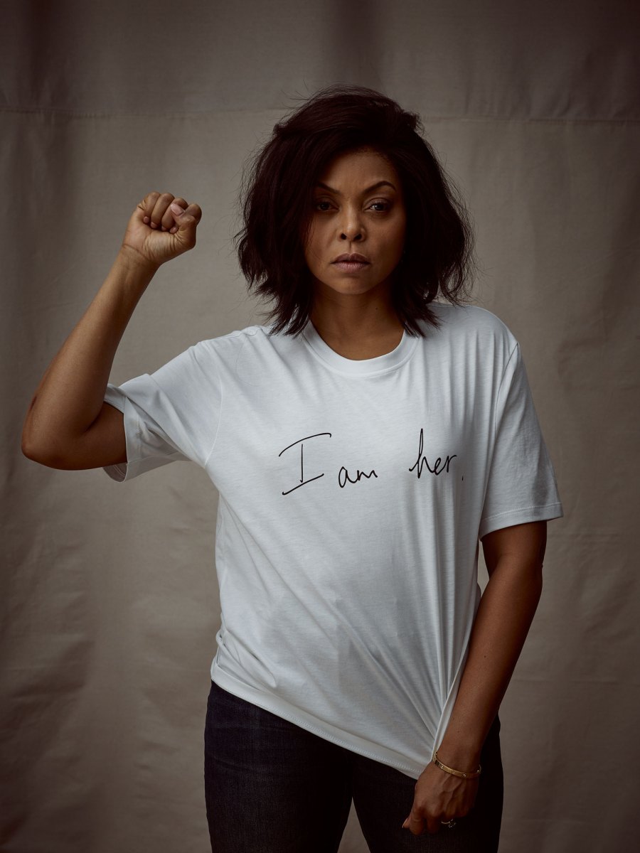 Taraji P Henson Net-a-Porter Is Here With a Star-Studded T-Shirt Collection for International Women's Day