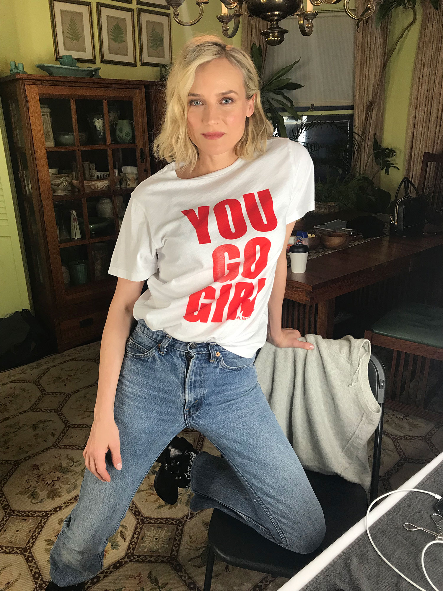 Diane Kruger Net-a-Porter Is Here With a Star-Studded T-Shirt Collection for International Women's Day
