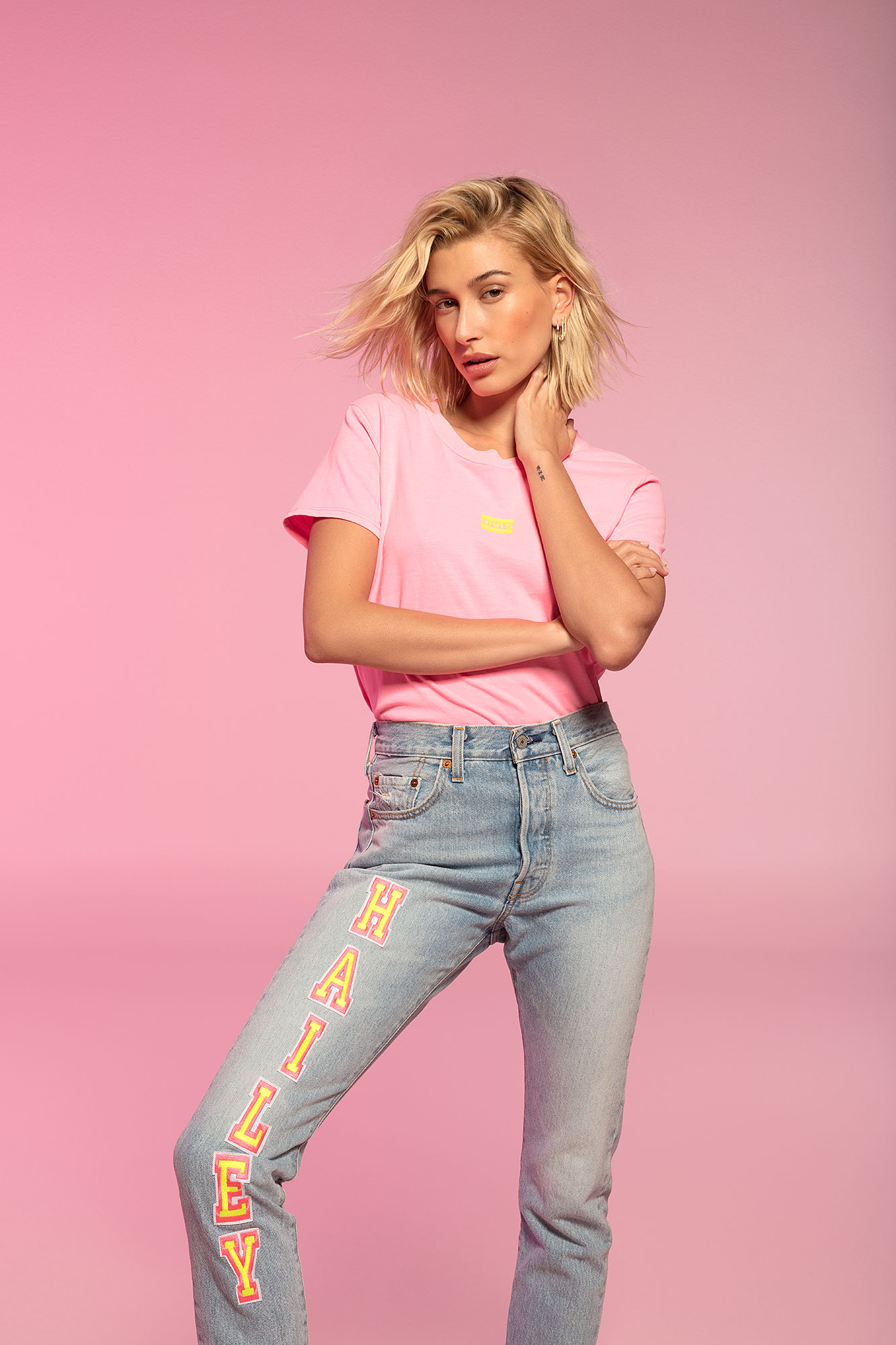 Hailey Baldwin Is the First Face of Levi's 501s: Details