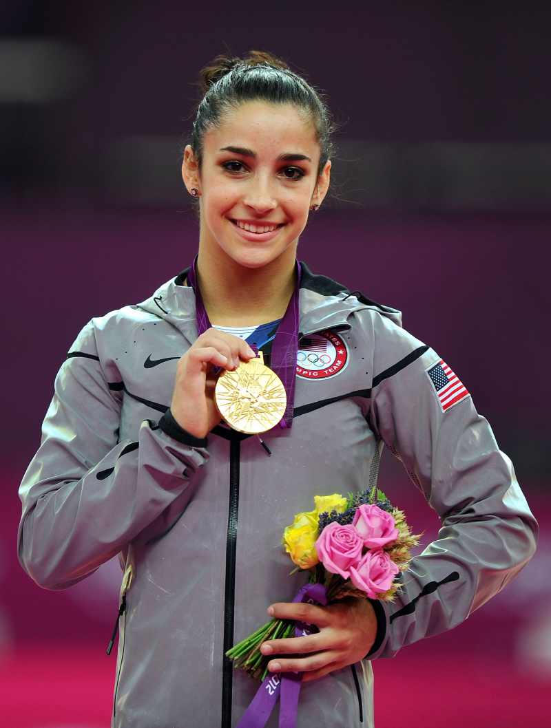 Aly Raisman Then Olympic Athletes Now and Then Gallery