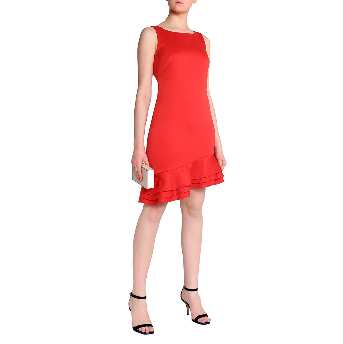 This Badgley Mischka Dress Is Over 50% Off and a Stunning Shade of Red