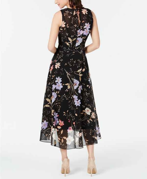 This Floral Calvin Klein Dress Is Basically a Compliment Magnet | UsWeekly