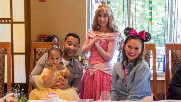 Chrissy Teigen John Legend Luna Disneyland Birthday