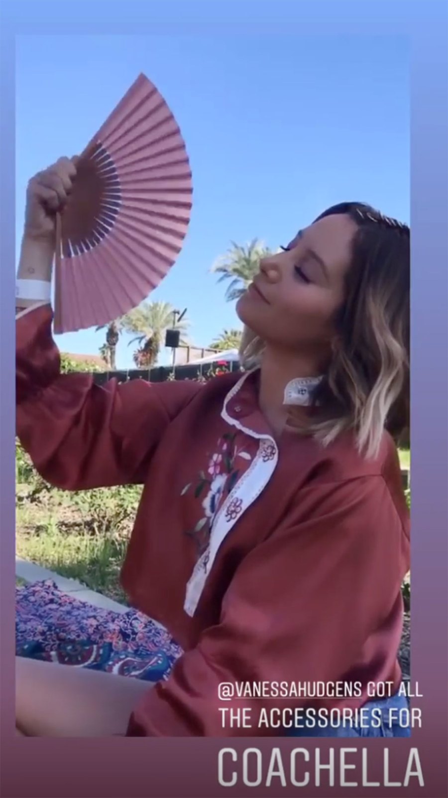 Ashley Tisdale coachella