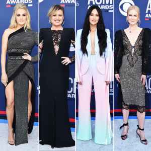 Carrie Underwood, Kelly Clarkson, Kacey Musgraves and Nicole KidmanThe Best Looks From the Country Music Awards Red Carpet