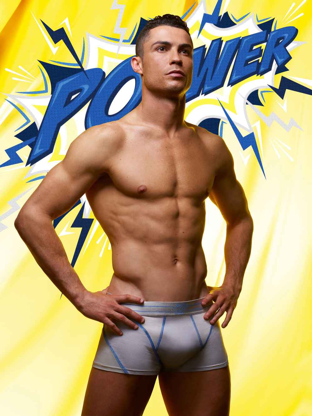 Cristiano Ronaldo CR7 underwear superhero