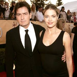 Charlie Sheen and Denise Richards