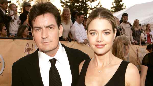 Charlie Sheen and Denise Richards