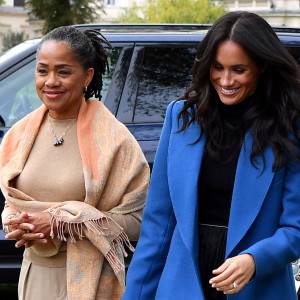 Duchess Meghan Mom Doria London Awaiting Royal Baby Arrival