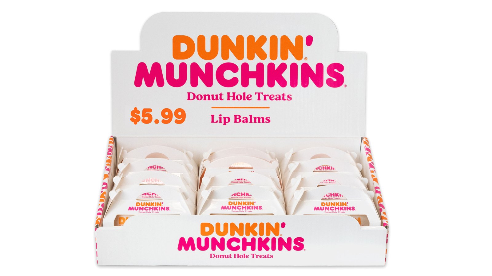 Dunkin Munchkins Donut Hole Treats Lip Balm