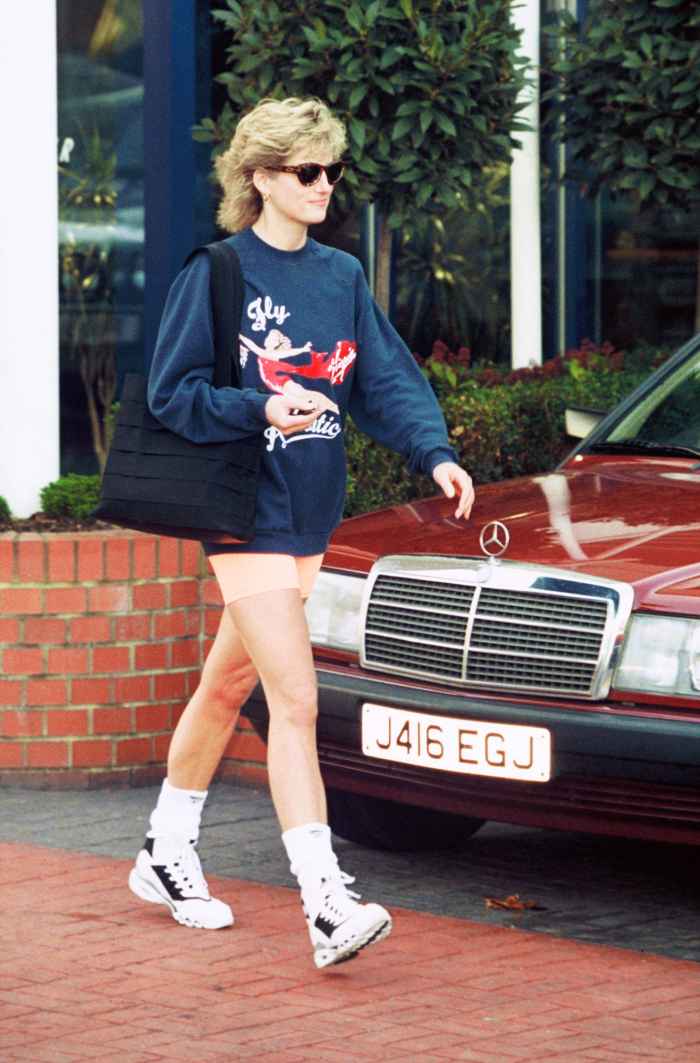 Princess Diana bike shorts