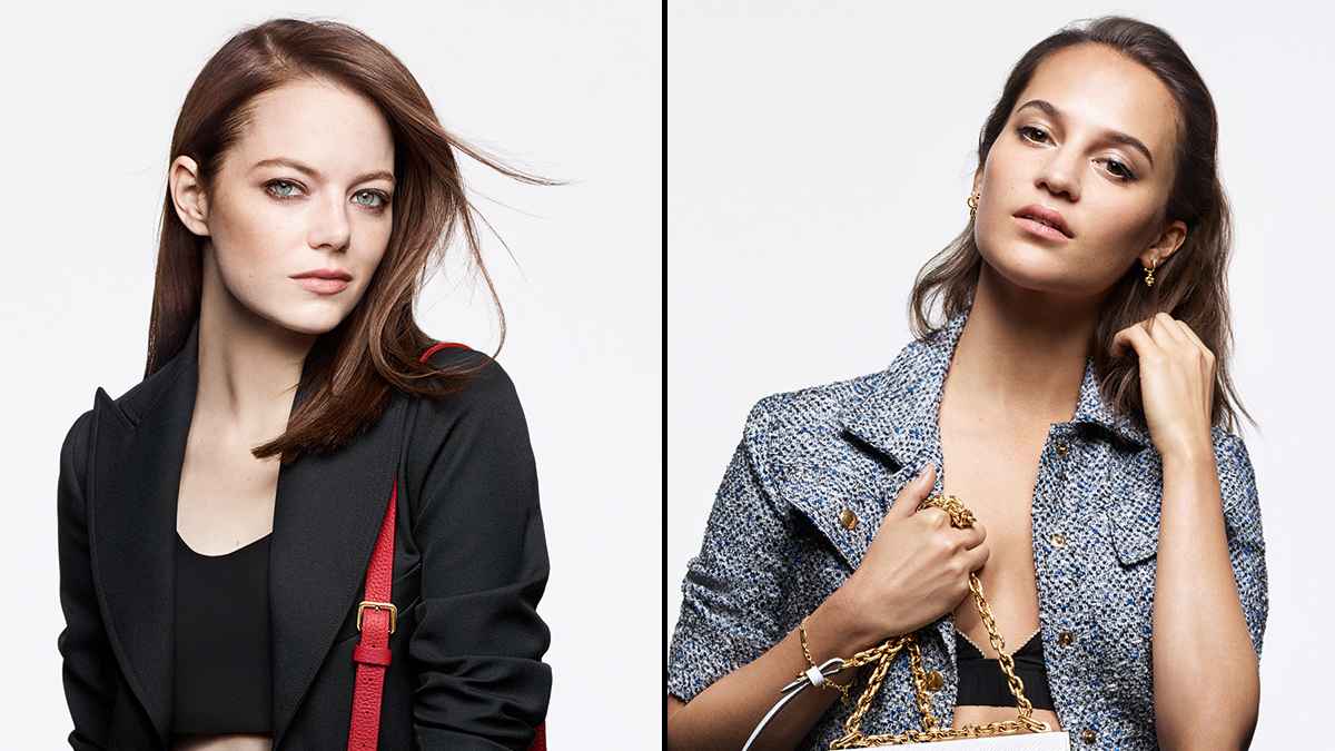 Louis Vuitton's gorgeous, new bag campaign stars Emma Stone, Alicia  Vikander and Lea Seydoux - Luxebook