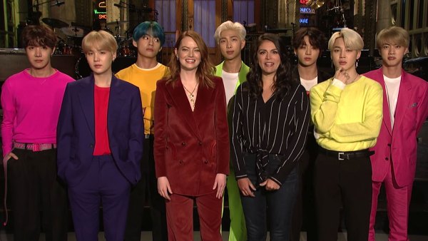 Emma Stone BTS SNL Recap
