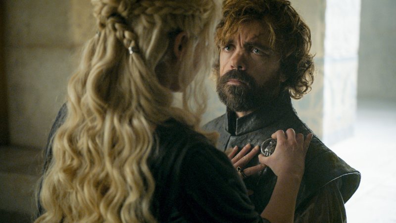 Game of Thrones braids hairstyles hair Emilia Clarke, Peter Dinklage