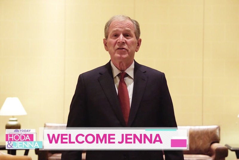 George W. and Laura Bush Wish Daughter Jenna Bush Hager Good Luck on Her 1st Day Cohosting Today’s 4th Hour