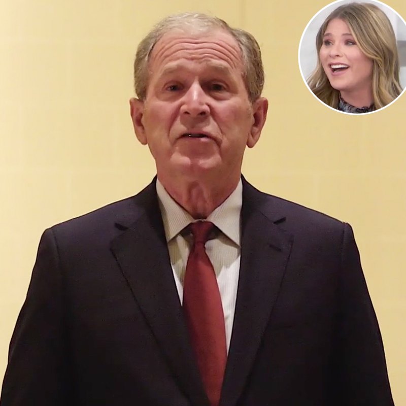 George W. and Laura Bush Wish Daughter Jenna Bush Hager Good Luck on Her 1st Day Cohosting Today’s 4th Hour