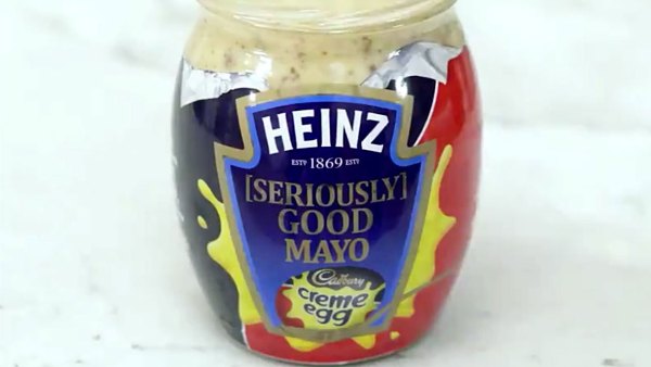 Heinz Wasn't Kidding About That Cadbury Creme Egg-Flavored Mayonnaise
