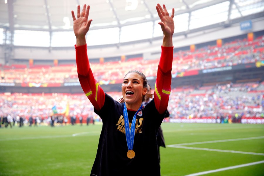 Hope Solo Now Olympic Athletes Now and Then Gallery