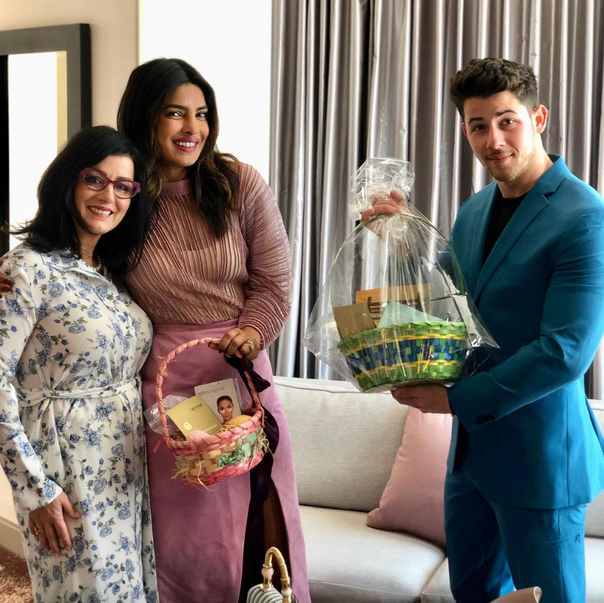 Nick Jonas Priyanka Chopra How the Celebs are Celebrating Easter