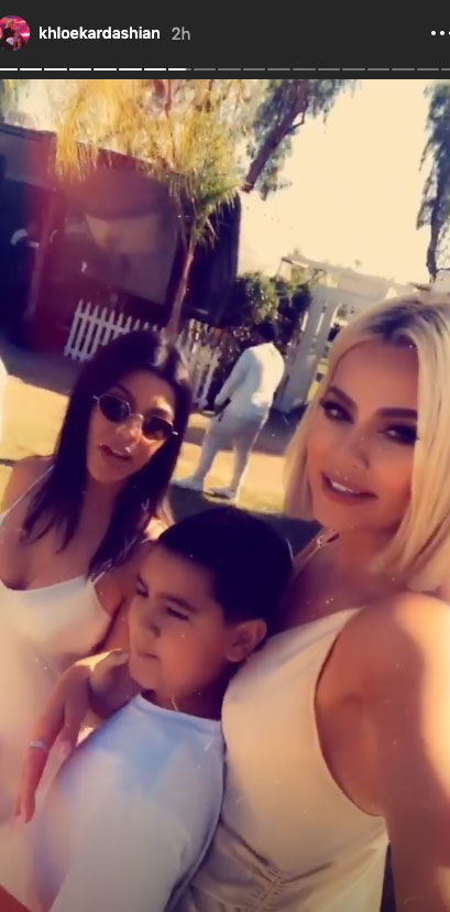 Khloe Kardashian How the Celebs are Celebrating Easter