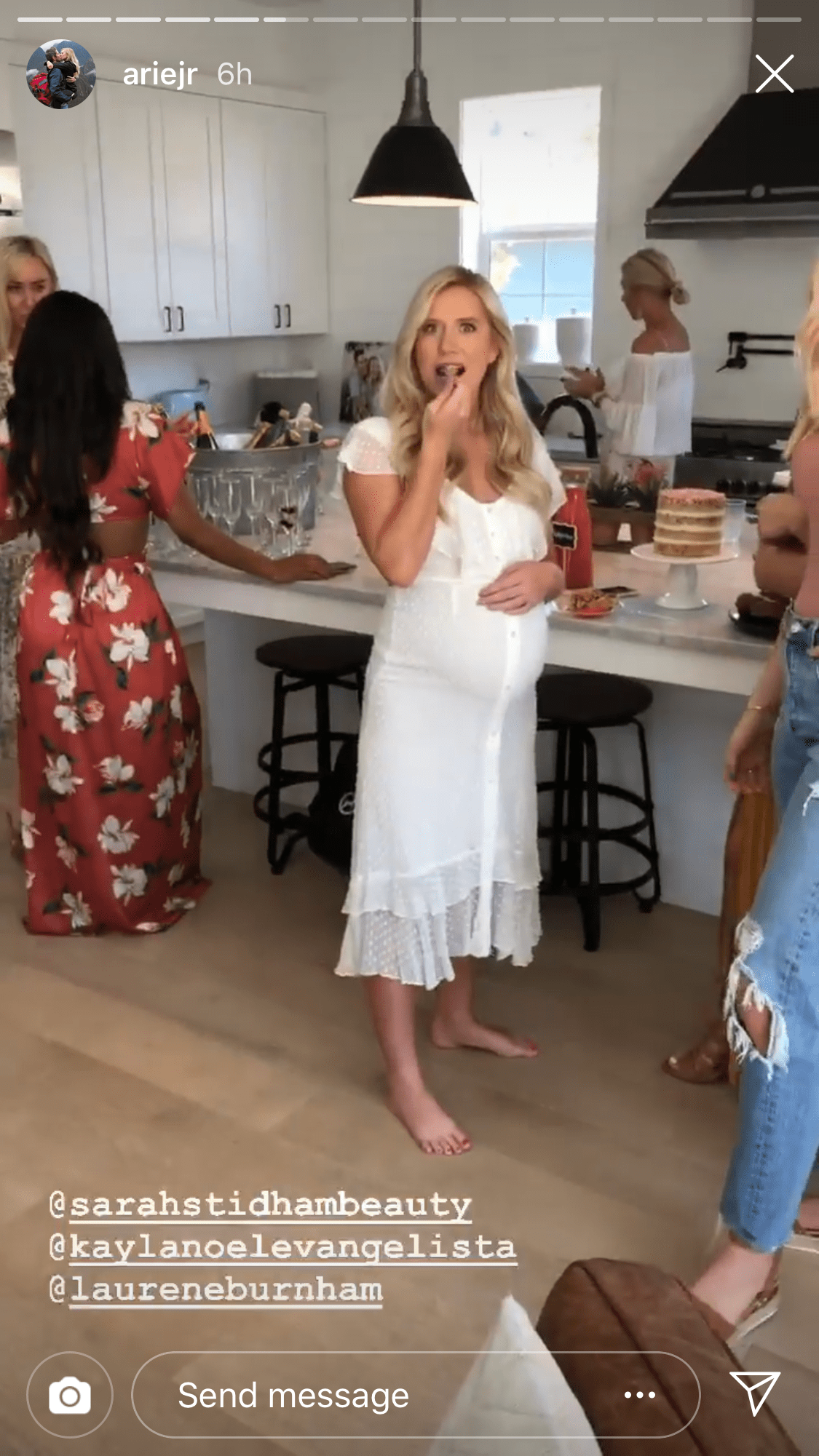Bachelor’s Arie Luyendyk Jr., Lauren Burnham Celebrate Baby Shower ...
