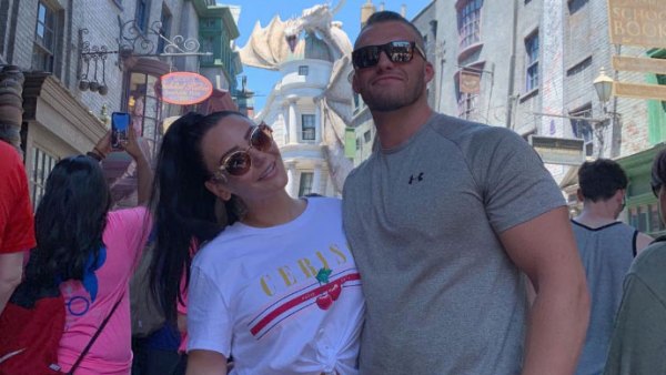 JWoww’s ‘Jersey Shore’ Pals Show Support for Her New Boyfriend As They Visit Harry Potter World Instagram Diagon Alley Jwoww and Zack Clayton Carpinello