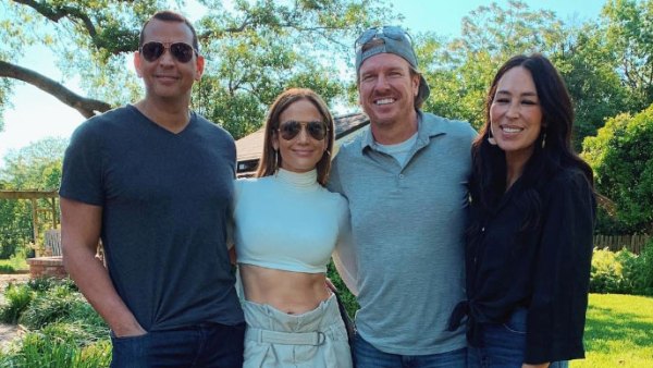 Jennifer Lopez and Alex Rodriguez Meet Up With Chip and Joanna Gaines in Texas