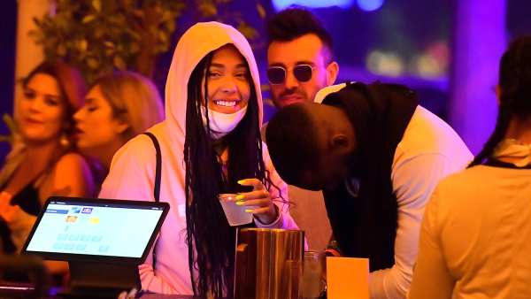 Jordyn Woods Cuddles Up Mystery Man Coachella