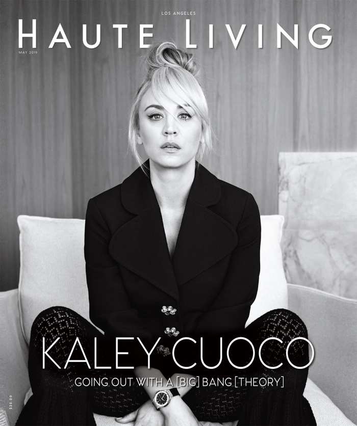 Kaley Cuoco Haute Living Cover Big Bang Theory Johnny Galecki After Breakup