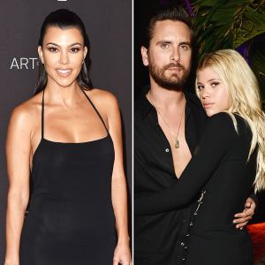 Kourtney Kardashian Birthday Trip Scott Disick Sofia Richie