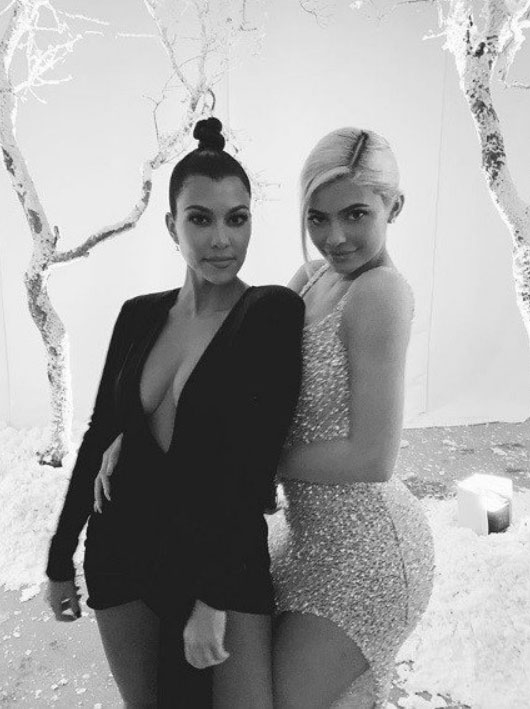 Kylie Jenner Tribute to Kourtney Kardashian on Her 40th Birthday