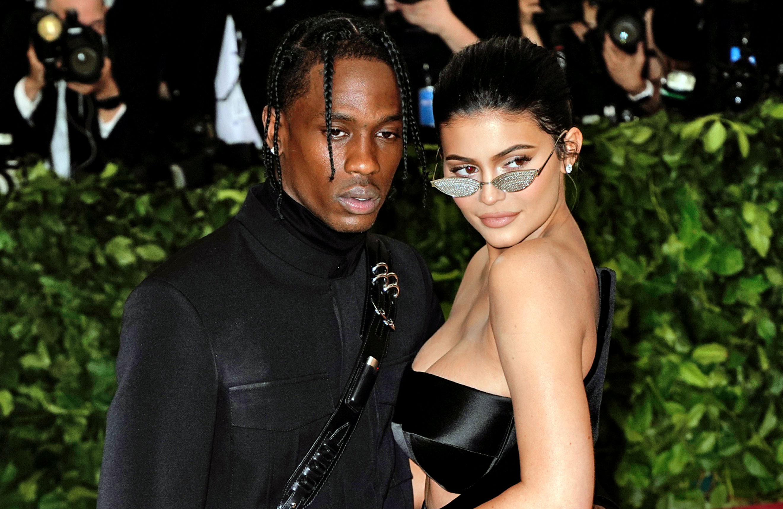 Kylie Jenner and Stormi Commission a Billboard to Celebrate Travis Scott's Birthday Met Gala 2018