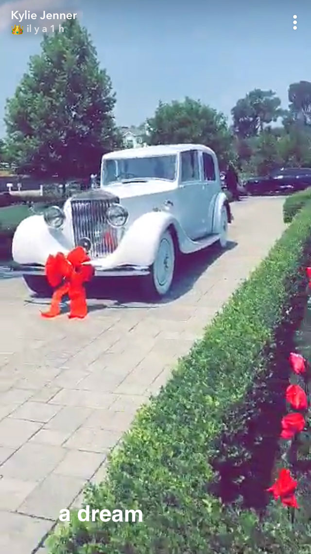 Kylie and Travis Sweetest Quotes Snapchat Rolls Royce 21st Birthday
