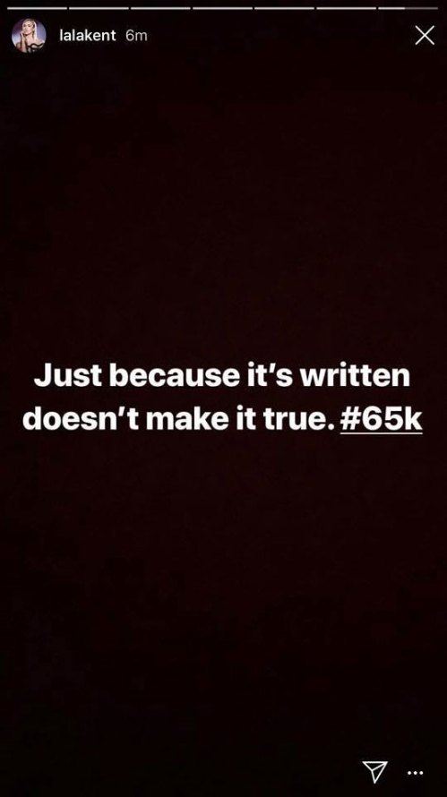 Lala Kent Posts Cryptic Messages on Instagram After 50 Cent Feud | Us ...