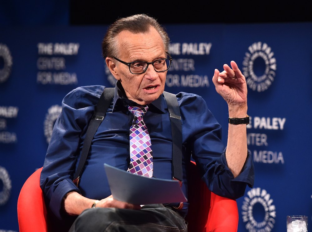 Larry King Doing OK After Heart Attack