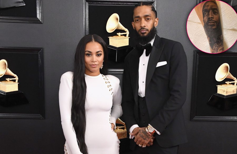 Lauren London Nipsey Hussle tattoo