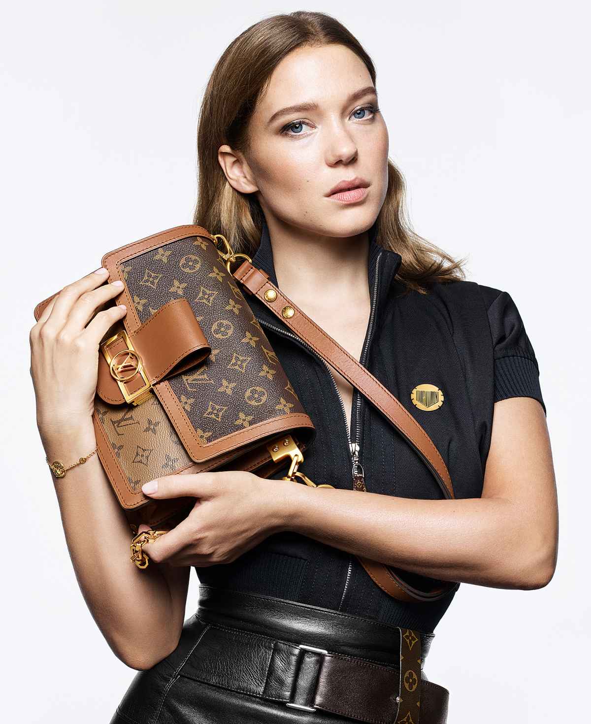 Emma Stone Is Cradling Her Bag Like a Baby in This Louis Vuitton Campaign,  and Honestly, We Can See Why