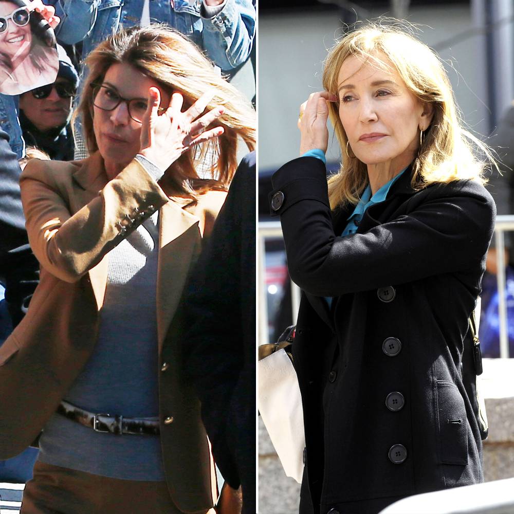 felicity huffman Lori Loughlin Does TK in Federal Court Amid College Admissions Scandal