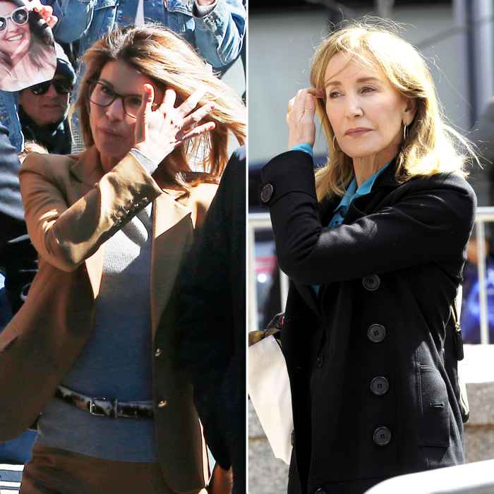 felicity huffman Lori Loughlin Does TK in Federal Court Amid College Admissions Scandal