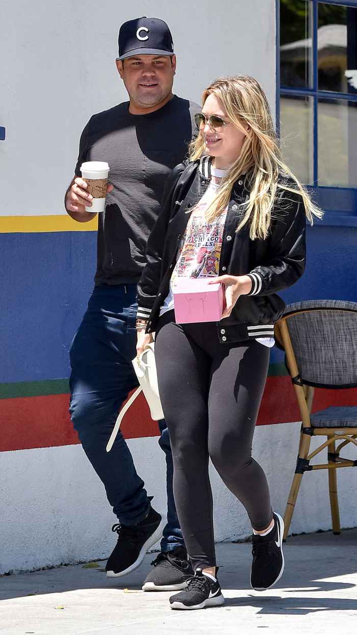 Mike Comrie and Hilary Duff