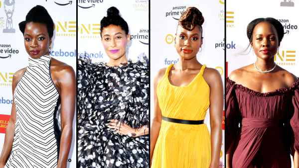 Danai Gurira Tracee Ellis Ross Issa Rae Lupita Nyong'o See the Stars at the NAACP Image Awards