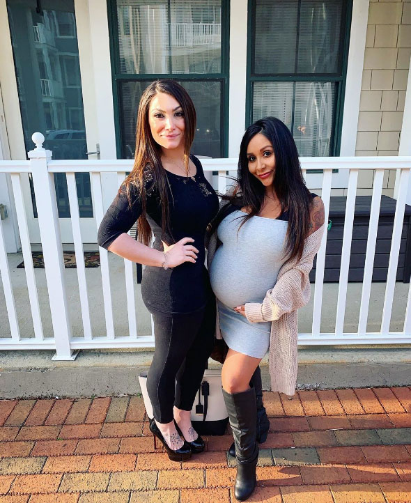 Nicole ‘Snooki’ Shows Off Baby Bump While Deena Nicole Cortese Reveals Post-Baby Weight Loss