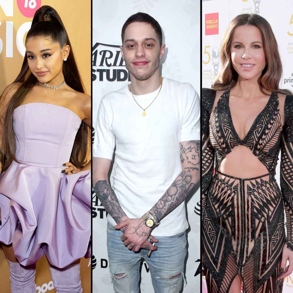 Pete Davidson and Ariana Grande and Kate Beckinsale Walkout Comedy Club
