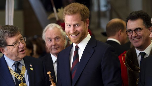 Prince Harry Attends Curry Lunch With Veterans, Says He's 'Very Excited' to Meet Baby Sussex