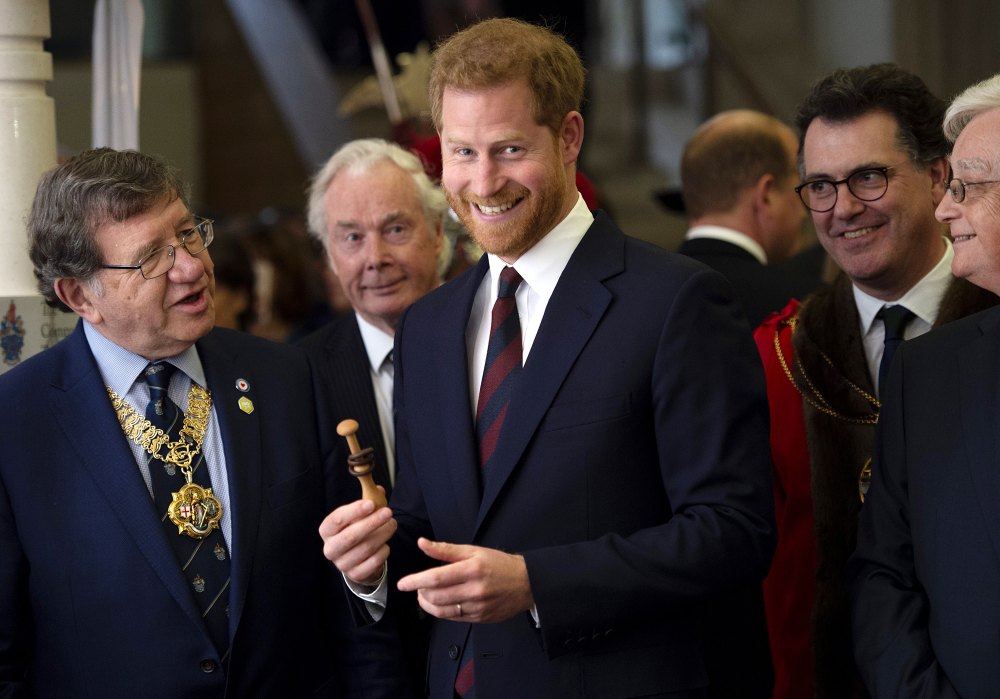 Prince Harry Attends Curry Lunch With Veterans, Says He's 'Very Excited' to Meet Baby Sussex