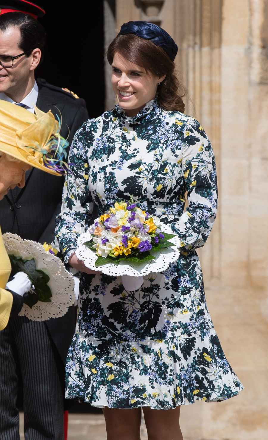 Princess Eugenie Returns to Scene of Her Wedding