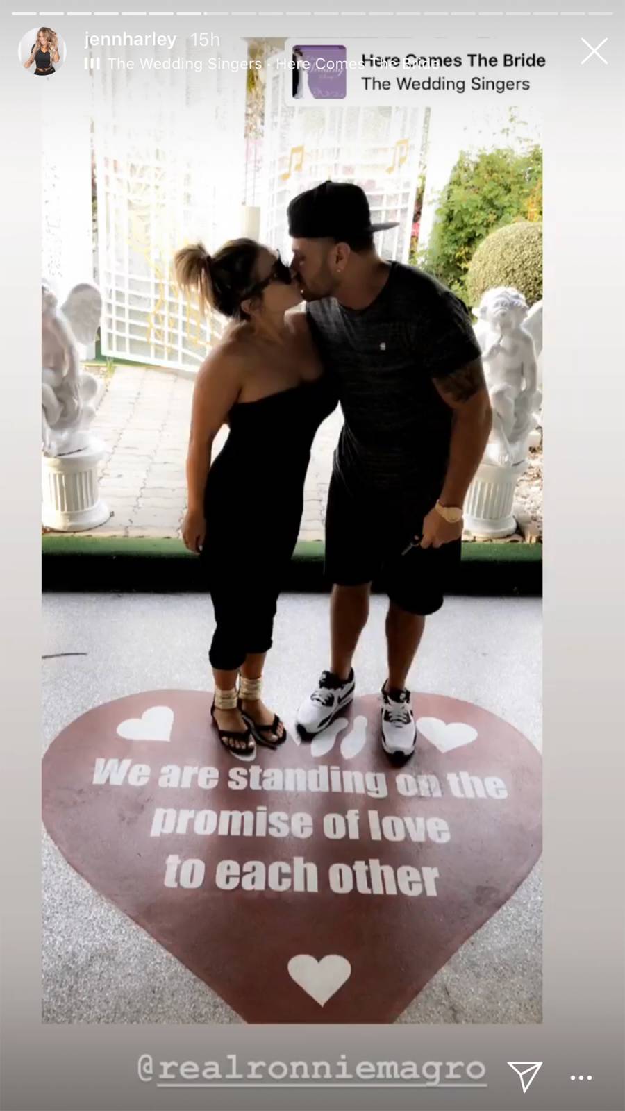 Ronnie Ortiz-Magro, Jen Harley ‘Just Married’ on April Fools’ Day