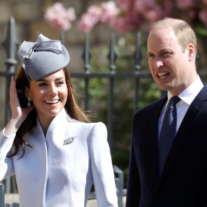 Prince William Kate Middleton Royal Family Celebrate Easter