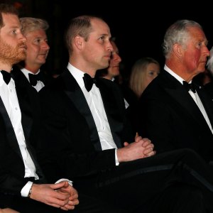Royal Trio! Prince Charles, Prince William and Prince Harry Step Out Together for Rare Photo